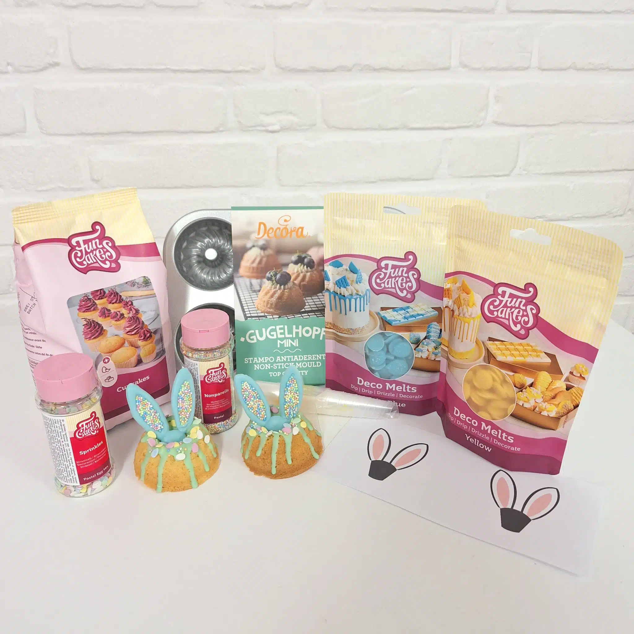 Mini pasen tulbandjes met paashaasoortjes bij cake, bake & love 5 Mini pasen tulbandjes met paashaasoortjes