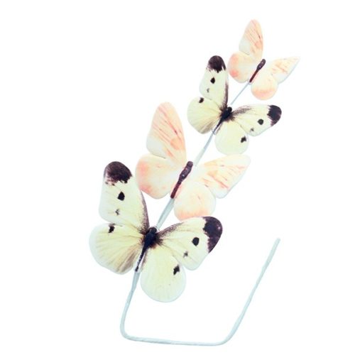 Caketopper butterfly gumpaste - 140mm bij cake, bake & love 5