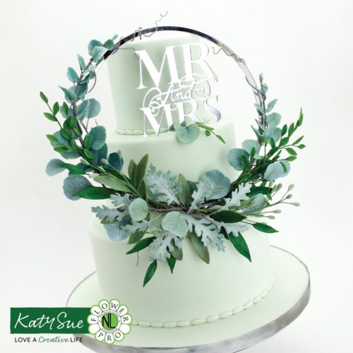 Katy sue flower pro - wedding foliage mould bij cake, bake & love 8