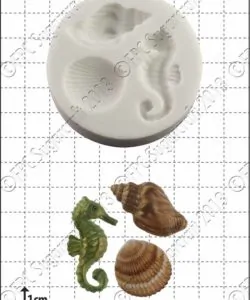 FPC mould Seahorse & Shells