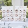 Donut wall - botanical wedding large bij cake, bake & love 3