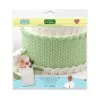 Katy sue designs - continuous rattan basket weave textured bij cake, bake & love 3