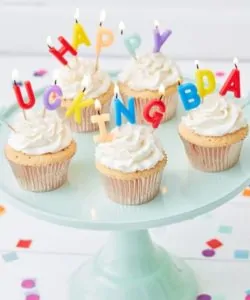 Candles - Happy Fucking B'day