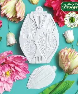 Katy Sue Flower Pro - Peony & Tulip Silicone Mould & Veiner
