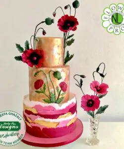 Katy sue flower pro - poppy mould bij cake, bake & love 11
