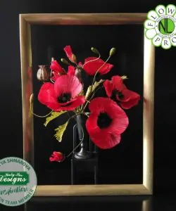 Katy sue flower pro - poppy mould bij cake, bake & love 13