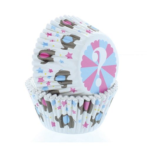 Baked with love baking cups gender reveal? Bij cake, bake & love 5