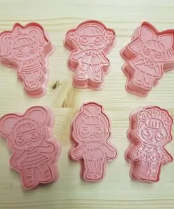 LOL Surprise Koekjes uitsteker set van 6