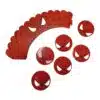 Spiderman cupcake wrapper + rondjes set 12 bij cake, bake & love 3