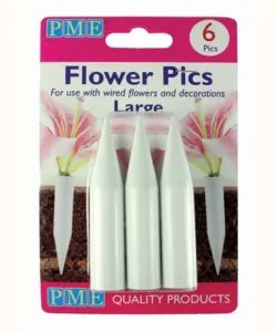 PME Flower Pics Large pk/6