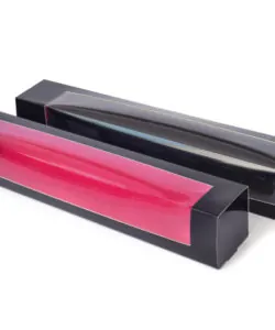 Alternative view of House of Marie - Macaron doosje  zwart/roze large