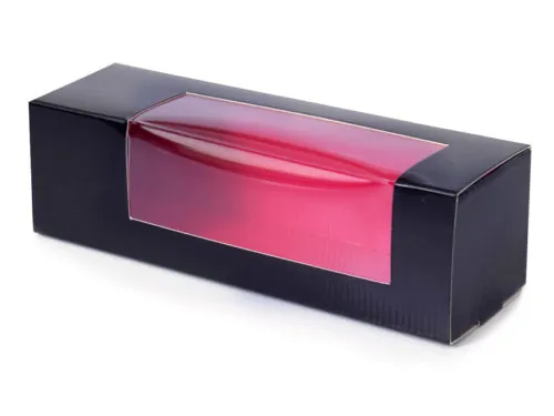 House of marie - macaron doosje  zwart/roze small - afbeelding 2