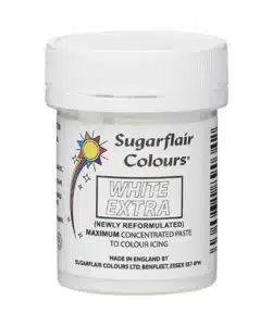 Sugarflair - Max Concentrate Paste Colour WHITE EXTRA 42g