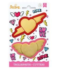 Koekjesuitsteker set Love