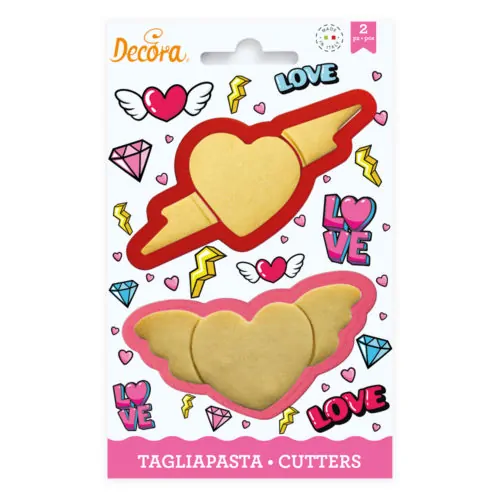 Koekjesuitsteker set love