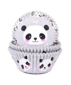 House of Marie Baking Cups Panda pk/50