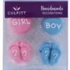 Culpitt suikerdecoratie gender reveal pk/12 bij cake, bake & love 2 Culpitt suikerdecoratie gender reveal pk/12 bij cake, bake & love 1