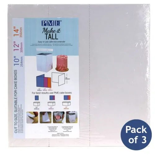 Pme cake box extender set/3