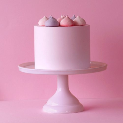 Taart standaard small pink bij cake, bake & love 9
