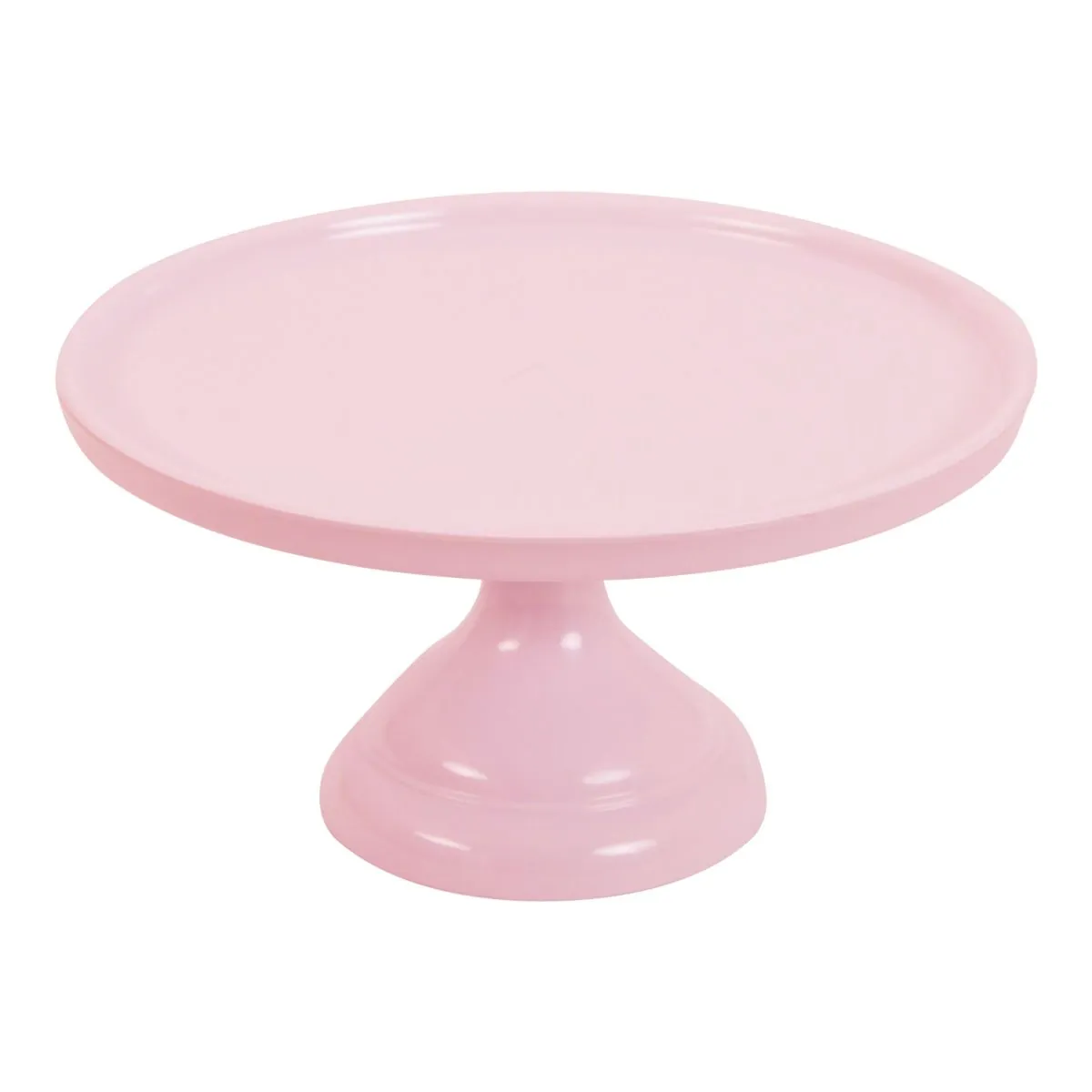Taart standaard small pink bij cake, bake & love 5 Taart standaard small pink