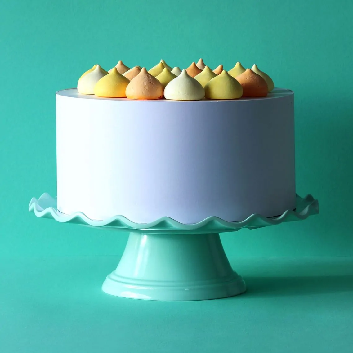 Taart standaard wave mint bij cake, bake & love 7 Taart standaard wave mint - afbeelding 3