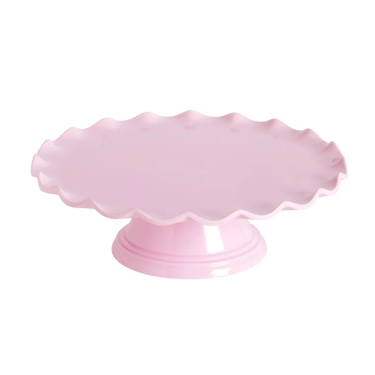 Taart standaard wave pink bij cake, bake & love 5 Taart standaard wave pink