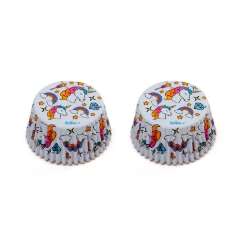 Baking cups magic unicorn white 36 stuks - afbeelding 2
