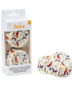 Baking Cups Magic Unicorn White 36 stuks