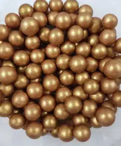 Sprinkley Sprinkles - Gouden parels groot 7mm 80 gram