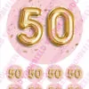 Eetbare taartprint 50 jaar 1 - 18 cm rond + 8 cupcake rondjes bij cake, bake & love 2 Eetbare taartprint 50 jaar 1 - 18 cm rond + 8 cupcake rondjes bij cake, bake & love 1