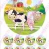 Eetbare taartprint boerderij 1 - 18 cm rond + 8 cupcake rondjes bij cake, bake & love 4 Eetbare taartprint boerderij 1 - 18 cm rond + 8 cupcake rondjes bij cake, bake & love 3