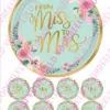 Eetbare taartprint bride 1 - 18 cm rond + 8 cupcake rondjes bij cake, bake & love 4 Eetbare taartprint bride 1 - 18 cm rond + 8 cupcake rondjes bij cake, bake & love 3