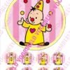 Eetbare taartprint bumba 2 - 18 cm rond + 8 cupcake rondjes bij cake, bake & love 3