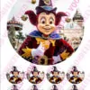 Eetbare taartprint efteling 1 - 18 cm rond + 8 cupcake rondjes bij cake, bake & love 1