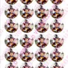Eetbare cupcakeprint efteling 1 - 24 cupcake rondjes bij cake, bake & love 1