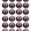 Eetbare cupcakeprint f1 - 24 cupcake rondjes bij cake, bake & love 3