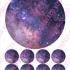 Eetbare taartprint galaxy 1 - 18 cm rond + 8 cupcake rondjes bij cake, bake & love 4 Eetbare taartprint galaxy 1 - 18 cm rond + 8 cupcake rondjes bij cake, bake & love 3