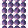 Eetbare cupcakeprint galaxy 1 - 24 cupcake rondjes bij cake, bake & love 1