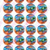 Eetbare cupcakeprint hotwheels 2 - 24 cupcake rondjes bij cake, bake & love 3