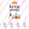 Eetbare taartprint housewarming 1 - 18 cm rond + 8 cupcake rondjes bij cake, bake & love 3