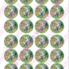 Eetbare cupcakeprint jungle 1 - 24 cupcake rondjes bij cake, bake & love 3