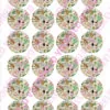 Eetbare cupcakeprint jungle 4 - 24 cupcake rondjes bij cake, bake & love 3