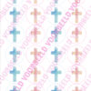 Kruis blauw roze mix1 24 cupcakes bij cake, bake & love 3