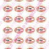 Eetbare cupcakeprint psv - 24 cupcake rondjes bij cake, bake & love 3