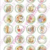 Eetbare cupcakeprint pieter konijn 2 - 24 cupcake rondjes bij cake, bake & love 1
