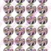 Eetbare cupcakeprint puppy 2 - 24 cupcake rondjes bij cake, bake & love 3
