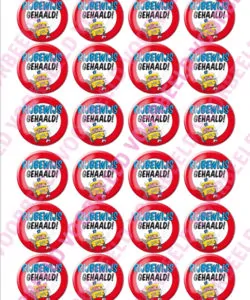 Eetbare Cupcakeprint Rijbewijs - 24 cupcake rondjes
