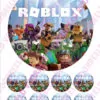 Eetbare taartprint roblox 3 - 18 cm rond + 8 cupcake rondjes bij cake, bake & love 4 Eetbare taartprint roblox 3 - 18 cm rond + 8 cupcake rondjes bij cake, bake & love 3