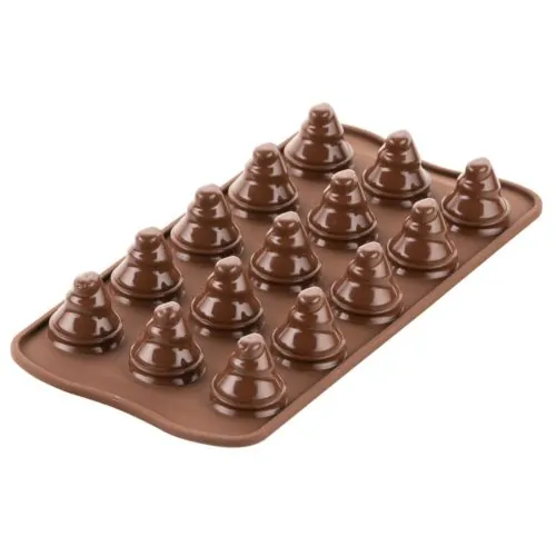 Silikomart chocolate mould choco christmas trees - afbeelding 3