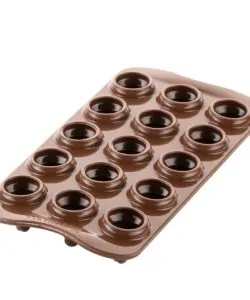 Alternative view of Silikomart Chocolate Mould Choco Christmas Trees